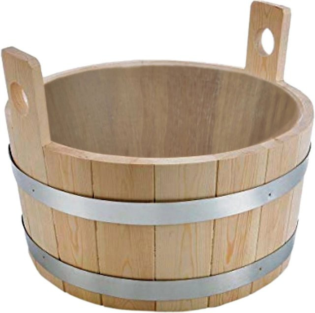 Eilo Sauna Fussbadekübel in Braun - Bild 1