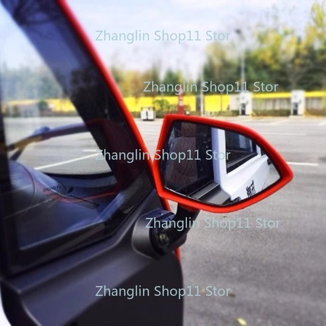 Dongwei Rückspiegel für elektrisches Dreirad und vierrädriges Elektroauto mit Reflektor - Bild 1