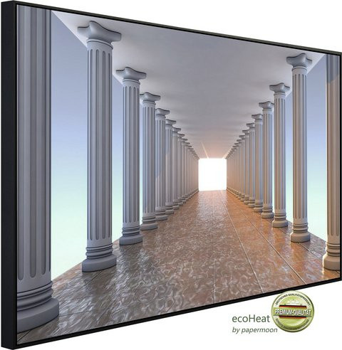 papermoon Infrarotheizung EcoHeat Raum 3D mit Matt-Effekt in Bunt, App-Steuerung und Überhitzungsschutz - Bild 1
