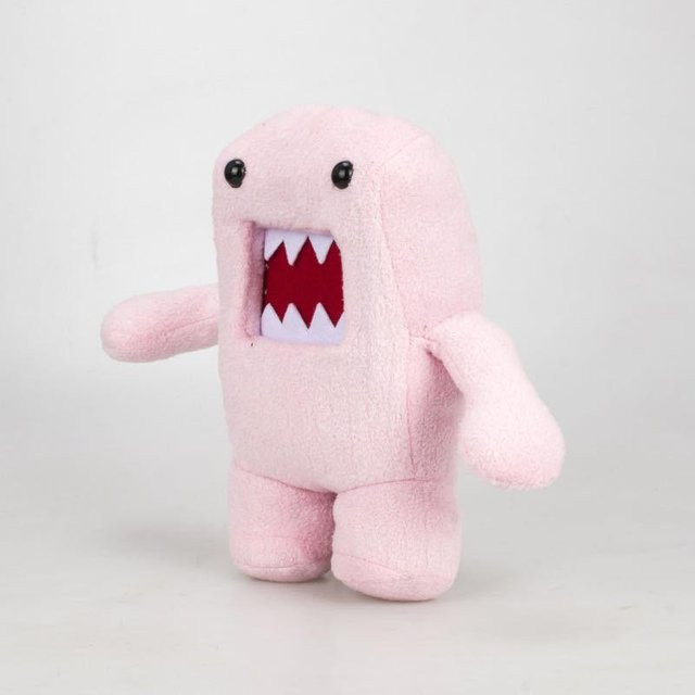 Yiran Health & Beauty Domo-Kun Plüschtier, 20cm, Rosa / Pink - Bild 1