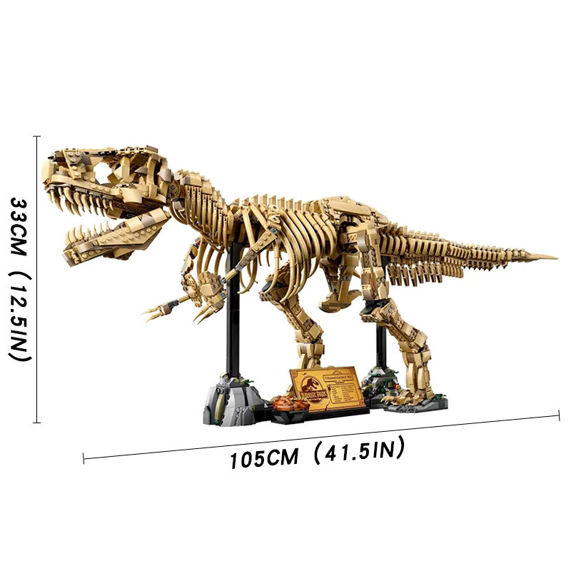 YMOLGA Dinosaurier-Architektur Baukasten-Set, 3145 Teile, ab 14 Jahren - Bild 2