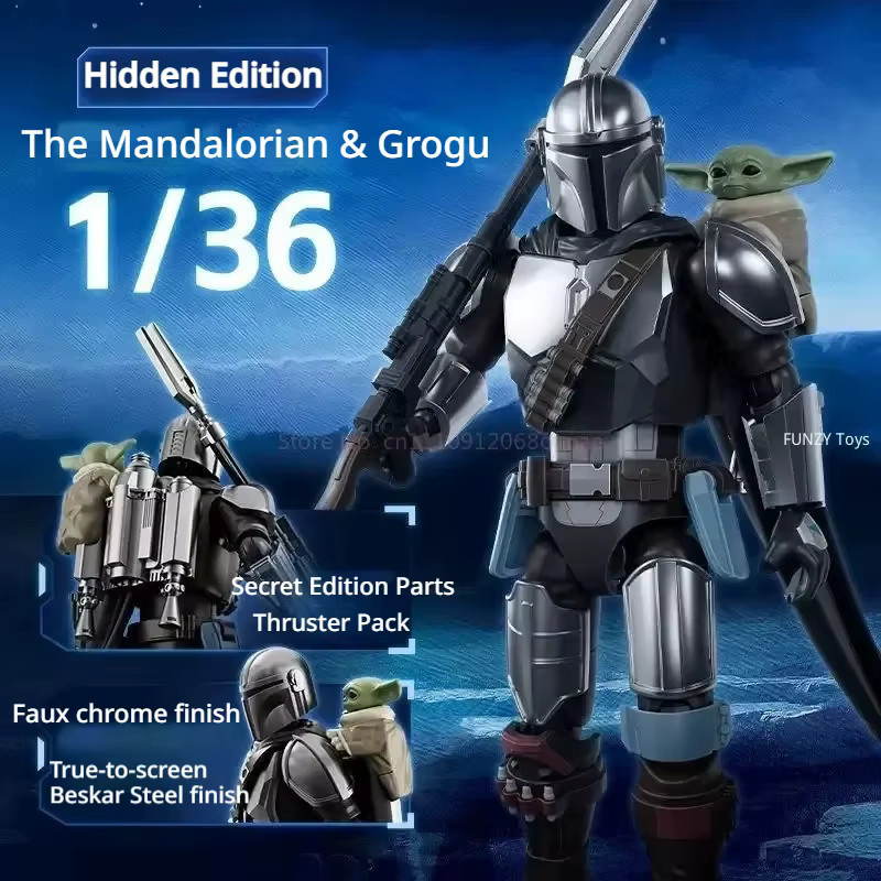 Blokees Star Wars Champion Class Lite 01 - The Mandalorian und Grogu, Modellbausätze, Sammelspielzeug - Bild 4