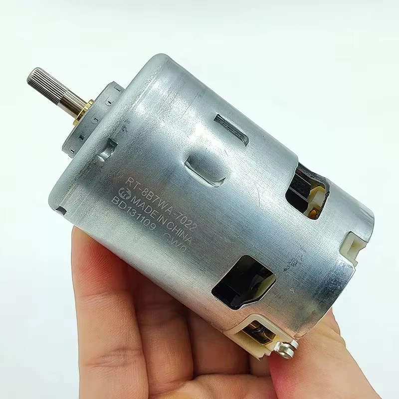 Mabuchi DC-Motor RS-887 RT-8B7WA-7022 CW0 in Silber, 48mm, High Speed mit hohem Drehmoment für elektrische Bohrmaschinen, Sägen und Gartengeräte - Bild 2