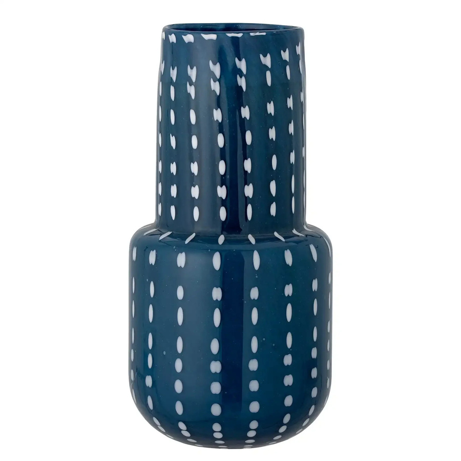 Bloomingville Glasvase Mayim in Blau, Höhe: 35 cm, Durchmesser: 17 cm - Bild 1
