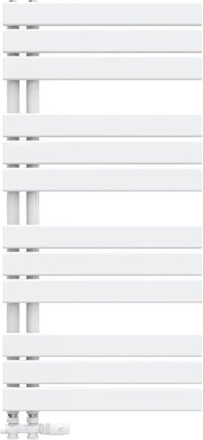 Emke Badheizkörper Handtuchwärmer Weiß B: 100 cm, H: 50 cm, 529 W - Bild 1