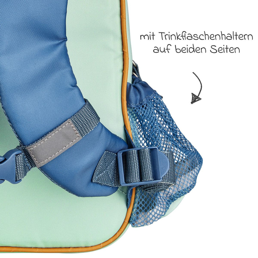 Sterntaler 3-teiliges Kindergarten Set Dino Rexi in Blau und Grün mit Rucksack, Brotdose und Trinkflasche - Bild 3