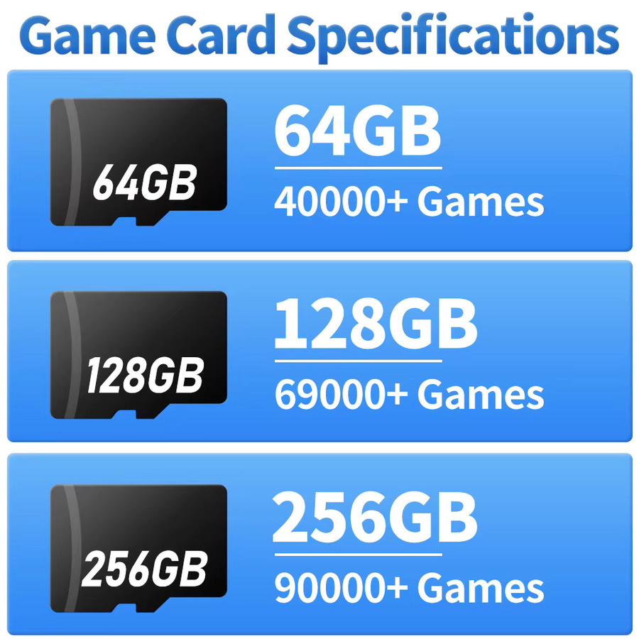JMachen MicroSD Speicherkarte für Raspberry Pi 4B mit Batocera System, 64 GB, inklusive 90000 Spielen und 70 Emulatoren für PSP, PS1, DC, N64, MAME und SS, Schwarz - Bild 4