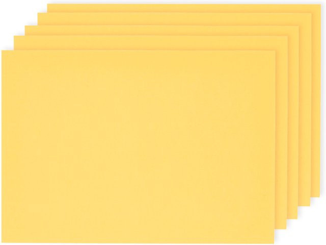 Rico Design Paper Poetry Luxury Karten A7 Gelb - Bild 1