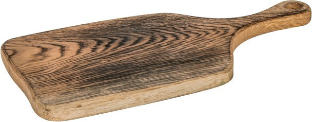 VEGA Servierbrett Burno aus Eiche geräuchert, braun, B: 40 cm, T: 20 cm, H: 2 cm - Bild 1