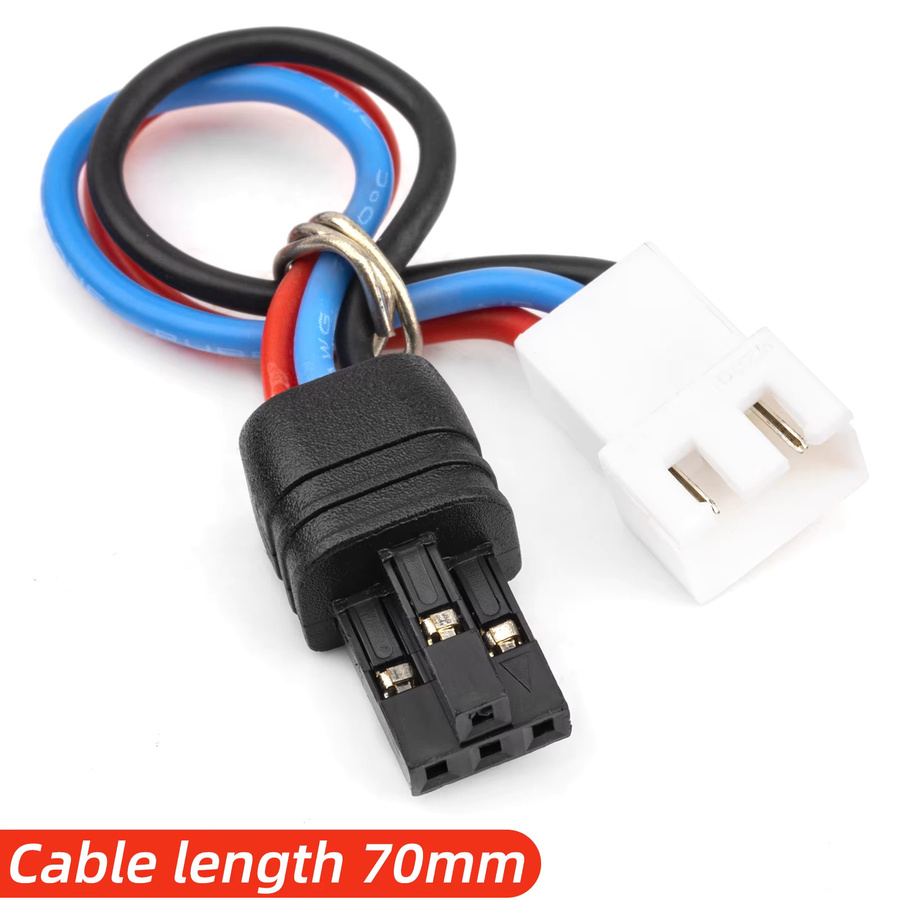 RCXAZ Batterie-Adapterkabel, Umrüstkabel für TRX4M RC Car, männlich, weiblich - Bild 3