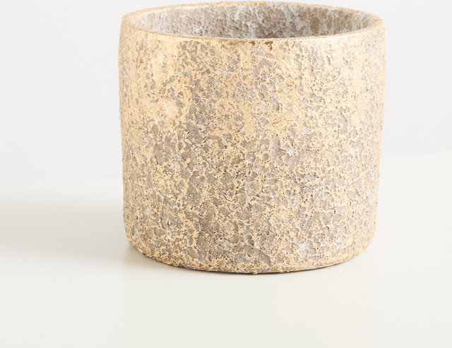 Keramik Übertopf BLUME2000 Tabletop in Gold, Höhe: 13 cm - Bild 1