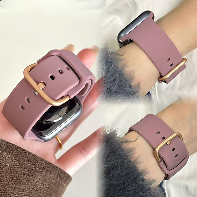 Silikonarmband für Apple Watch, Unisex, Klassisch - Bild 1