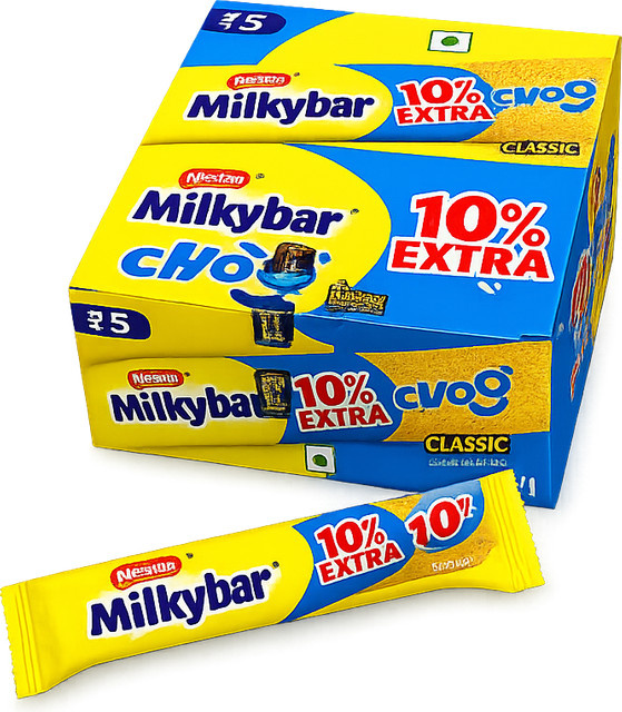 Nestlé Milkybar Choo Classic Weiße Schokolade 28 x 12 g - Bild 1