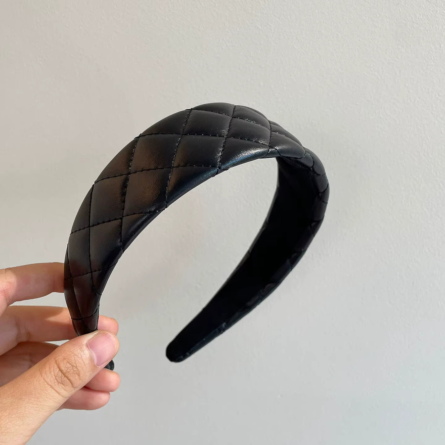 Stirnband Leder, Rhombus, Damen - Bild 1
