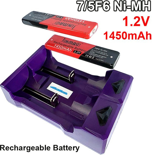 TEHUISIDA NI-MH Akku wiederaufladbar 1,2 V 1450 mAh AA Größe für Walkman und tragbare CD-Player - Bild 1