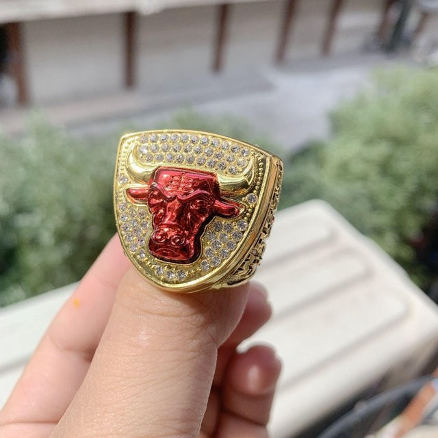 NBA Los Angeles Lakers James Meisterschaft Flip-Ring, Messing, Gold, Zirkonia, Unisex - Bild 1