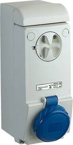 Schneider Electric CEE Wandsteckdose 32A 250V IP65 Weiß Flush-Montage - Bild 1