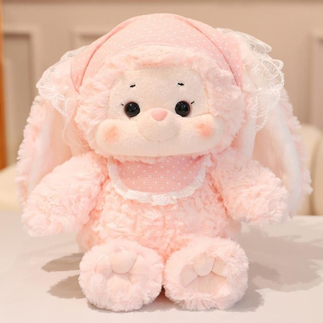 Yiran toy Cartoon Schaf, Plüschtier, Rosa / Pink, ab 3 Jahre - Bild 1