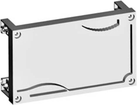 Siemens ALPHA 160 DIN Einbausatz für Reihenklemmen mit Klemmenträger, waagerecht, Farbe: Grau, Höhe: 30 cm - Bild 1