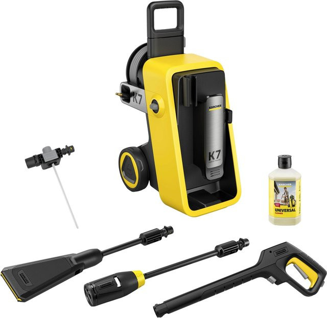 Kärcher Hochdruckreiniger K 7 Comfort Premium eco!Booster in Gelb mit App-Control und 180 bar Druck - Bild 1
