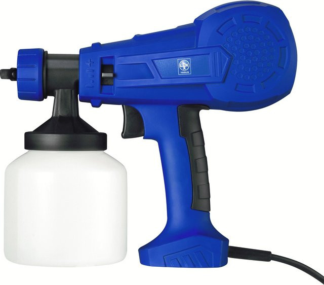 LUX-TOOLS HVLP Farbsprühgerät mit 400 W Leistung in Blau für Lack, Lacke und Glasuren - Bild 1