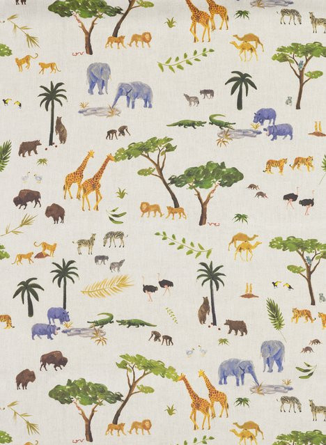 Andrew Martin Tapete Animalis Vlies Tapete mit exotischem Tiermotiv in Multicolor - Bild 1