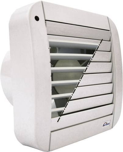 Wallair ECO 125A Wand- und Deckenlüfter 230V in Weiß, Durchmesser: 12,5 cm - Bild 1