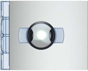 Legrand SEKO Frontblende Kameramodul Weitwinkel in Silber 352401 - Bild 1