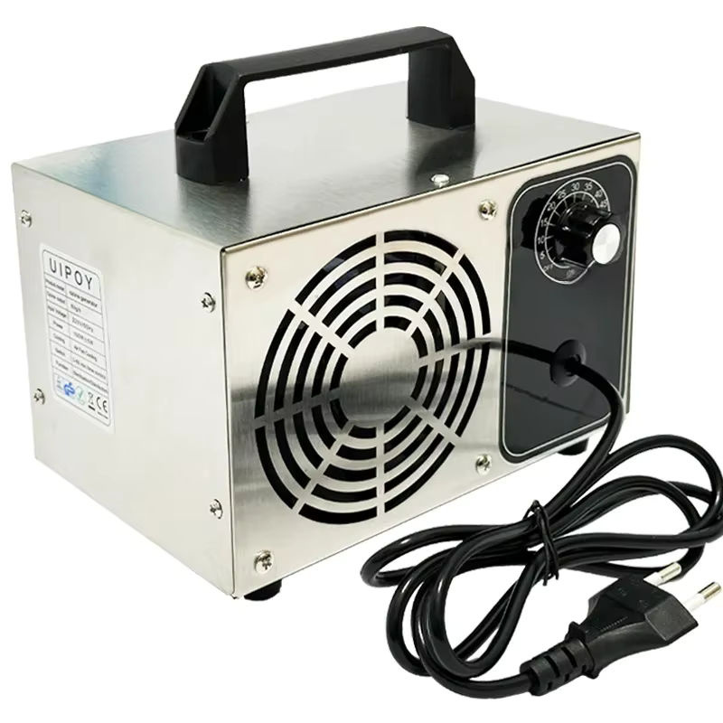 UIPOY Ozongenerator 60 g/h Ozonmaschine O3 Luftreiniger und Luftdesodorierer in Silber aus Edelstahl für Zuhause, Küche, Büro und Auto - Bild 6