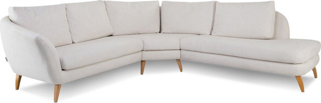 Polsterecke SANSIBAR FÜNEN in Beige mit Stoffbezug und Armlehnen, L-Form, B: 280 cm, T: 150 cm, H: 82 cm - Bild 1