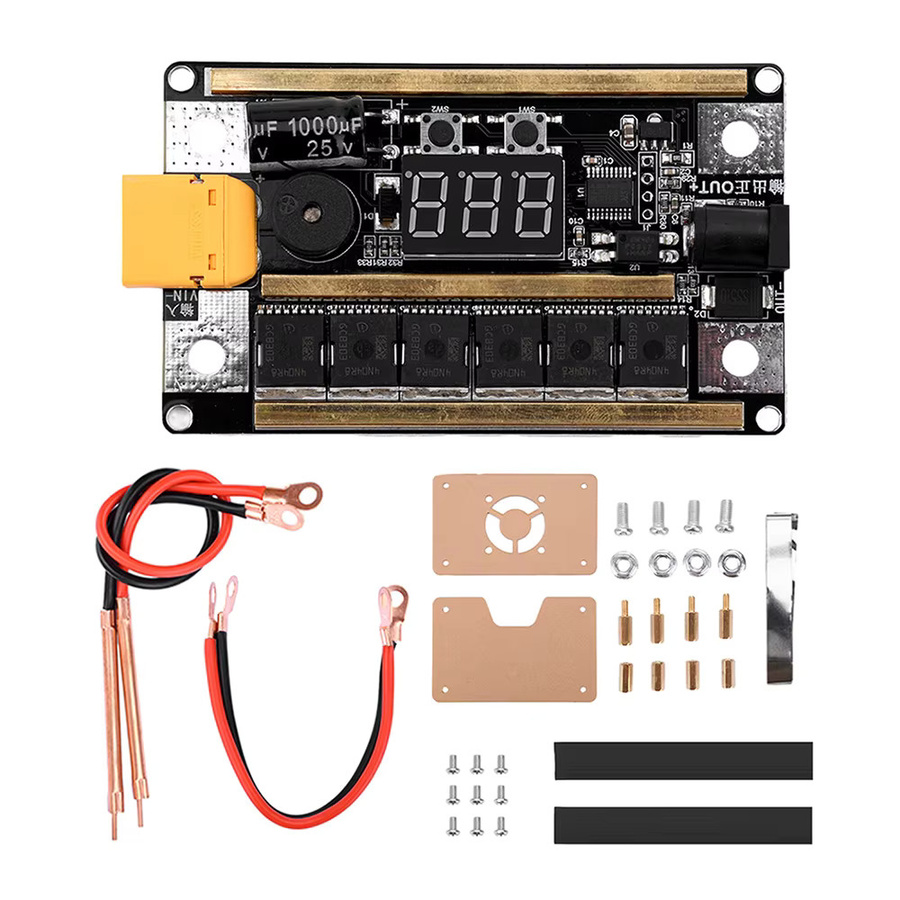 ANENG GX591 Intelligenter CNC-Punktschweißer 12V mit 99 Einstellungen, Tragbares DIY-Kit für 18650 Lithium-Ionen-Batterien - Bild 2
