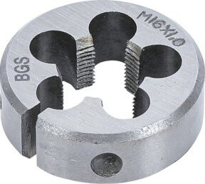 BGS Gewindeschneideisen M16 x 1,0 in Silber - Bild 1