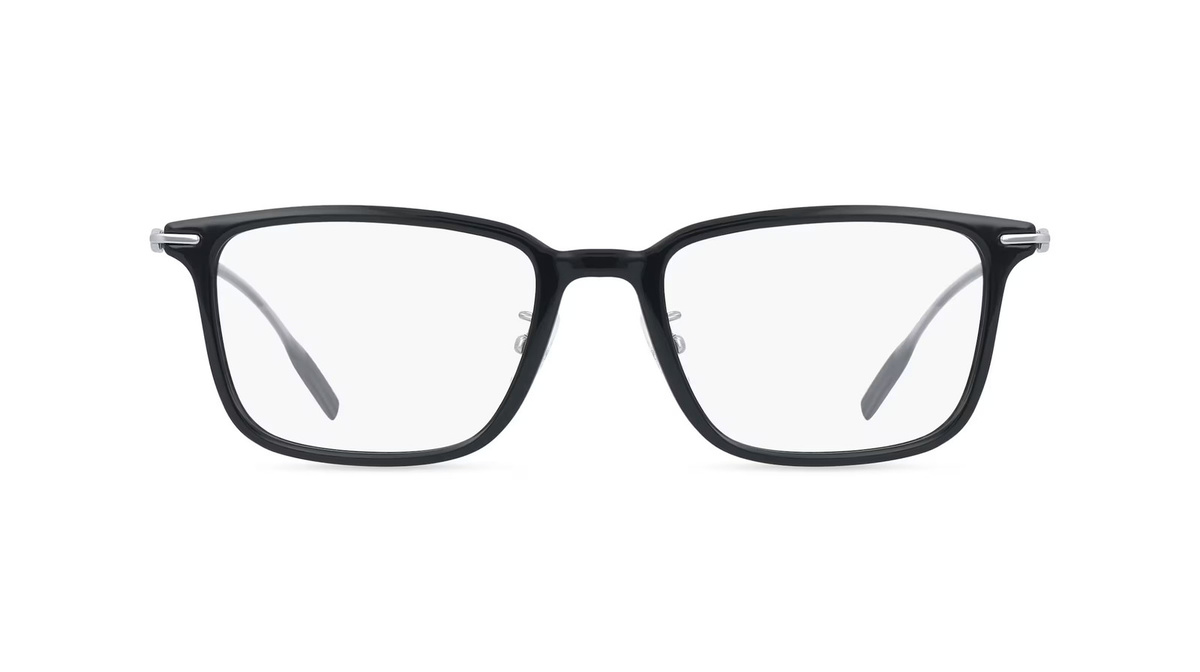 Montblanc MB0489OA Korrektionsbrille, Vollrand, Eckig, Kunststoff, Schwarz, Herren - Bild 1