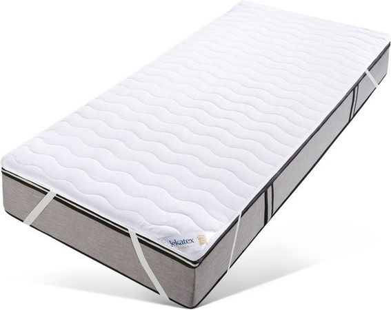 Jekatex Matratzenauflage Hygiene-Unterbett für Erwachsene, weiß, allergikerfreundlich und waschbar