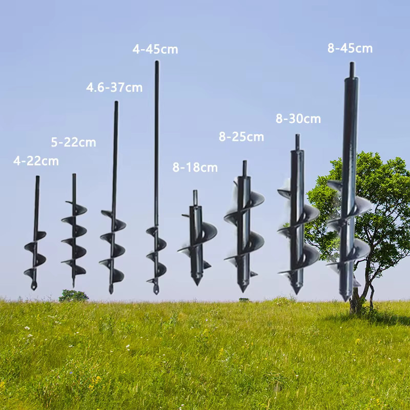 TQLQ Metall Bohrer Set aus Stahl für Gartengeräte zum Pflanzen von Blumen und Bäumen - Bild 4