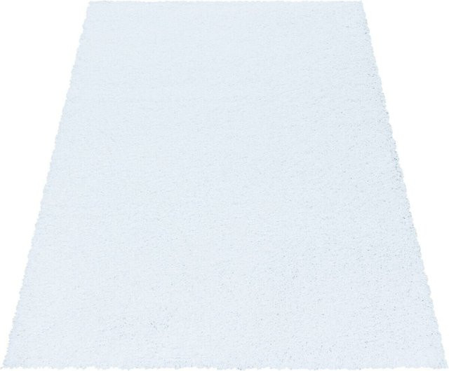Ayyildiz Hochflorteppich Sydney Shaggy Weiß B: 140 cm, L: 200 cm - Bild 1