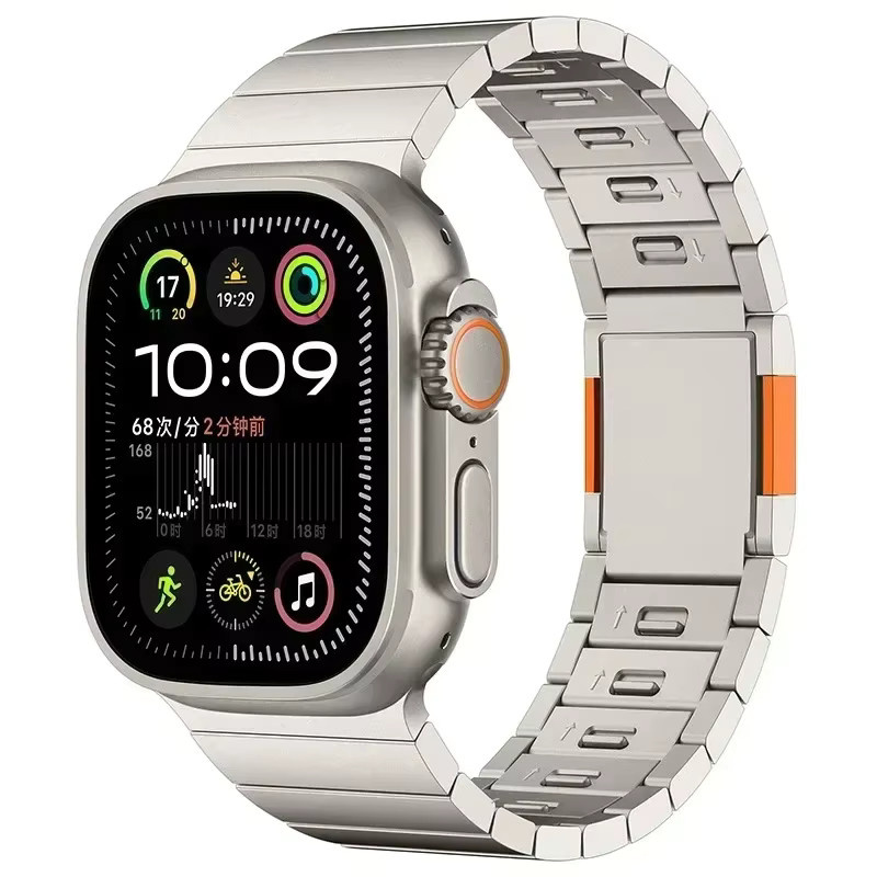 Uhrenarmband Edelstahl, Silber, Unisex - Bild 4