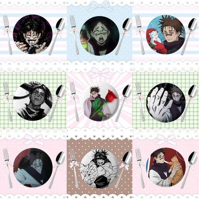 52TOYS Brosche, Anime C-Choso, Emaille-Pin, rund - Bild 1