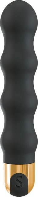 O Lovers Vibrator in Schwarz mit 12 Vibrationsmodi - Bild 1