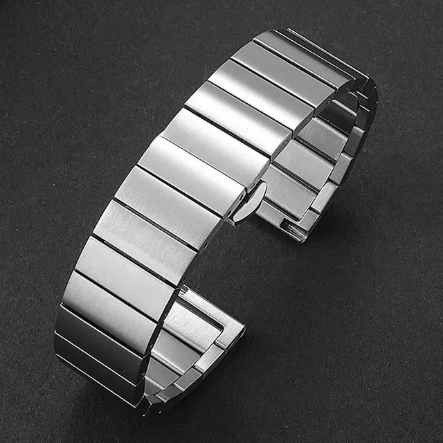 Uhrenarmband Coros, Edelstahl, Silber, 22/20 mm, Unisex - Bild 1