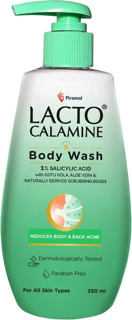 Lacto Calamine Duschgel mit 1% Salicylsäure, 250 ml, Unisex - Bild 1