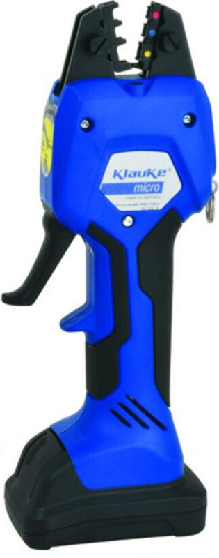 Klauke Crimpzange MICRO elektrom. 0,14-50qmm mit Akku EK50ML in Blau - Bild 2