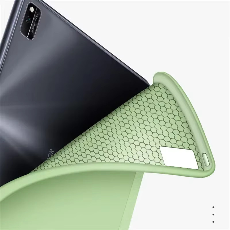 Schutzhülle aus weichem TPU-Silikon für Xiaomi Poco Pad M1 12,1 Zoll und Redmi Pad Pro 12,1 Zoll mit Standfunktion in Blau und Grün - Bild 2