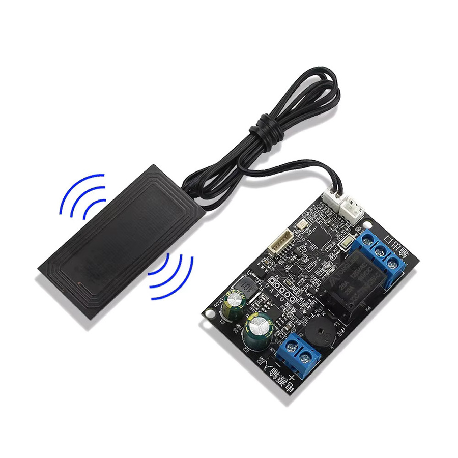 NFC Steuerplatine für Handy und IC-Karte zur Zugangskontrolle mit Fingerabdruck und Relaismodul, 13,56 MHz, DC12-24V - Bild 3