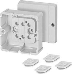Hensel Kabelabzweigdose DP 9020 in Weiß für bis zu 2,5qmm 3ph. 4qmm aus Kunststoff - Bild 1