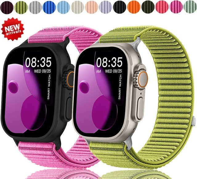 CHIICSMART Uhrenarmband Nylon, Textil/NATO, Unisex - Bild 1