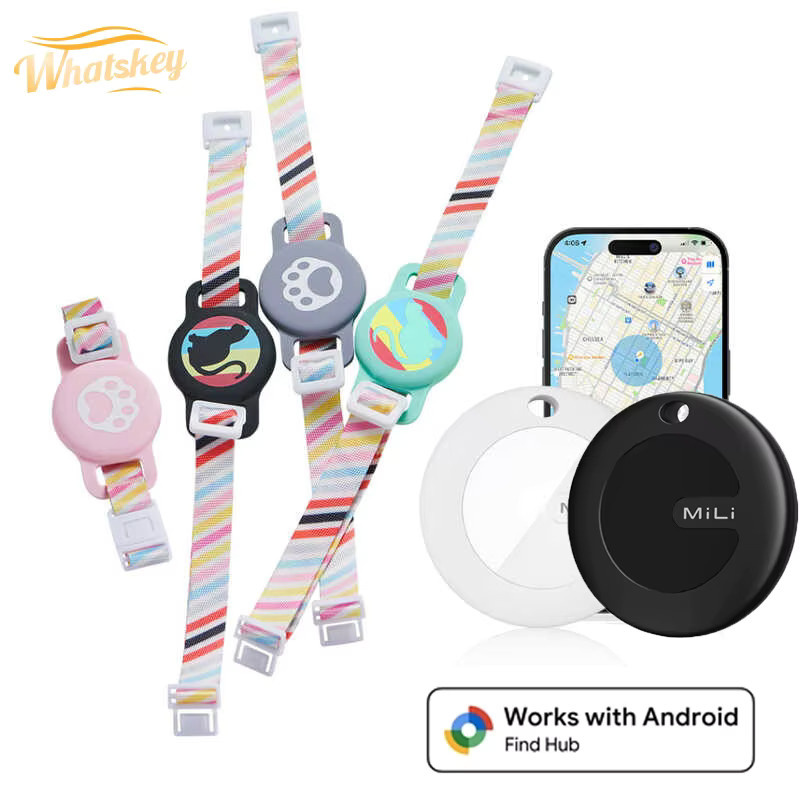 MiLi Tag Smart Tag Bluetooth Gepäckfinder für Android und Google Find My Device, Farbe: Weiß - Bild 2