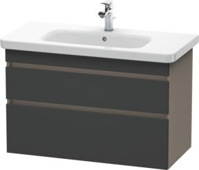 Duravit Waschtischunterschrank DuraStyle in Grau, wandhängend, B/T: 93 x 44,8 cm - Bild 1