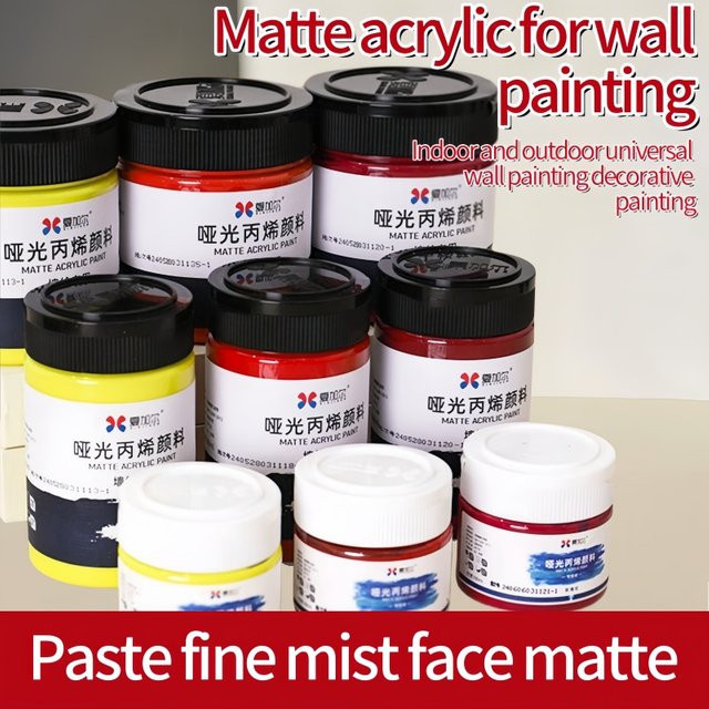 Specialxiajiaer Acrylpigment für Wandgemälde, matt, 100 ml - Bild 1