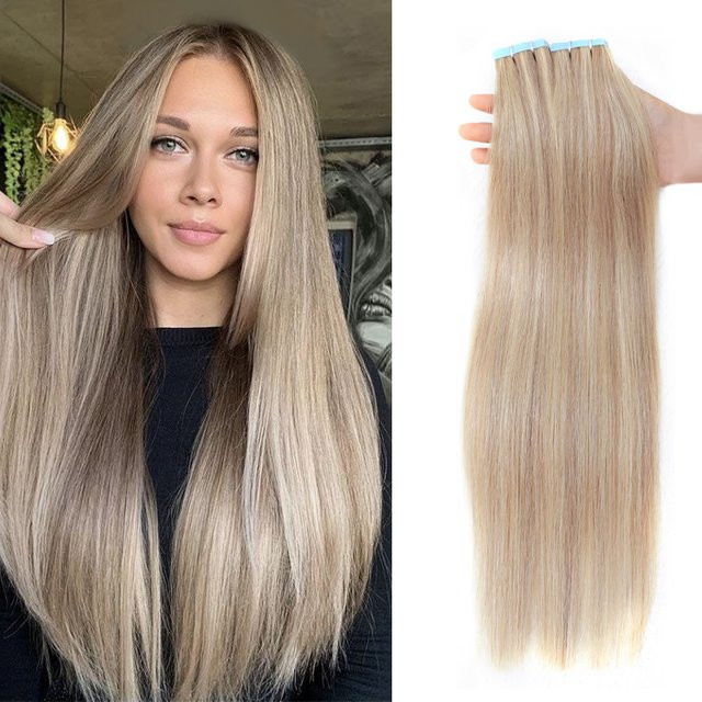 MRSHAIR Echthaar Haarverlängerung, 12-24 Zoll, Damen - Bild 1